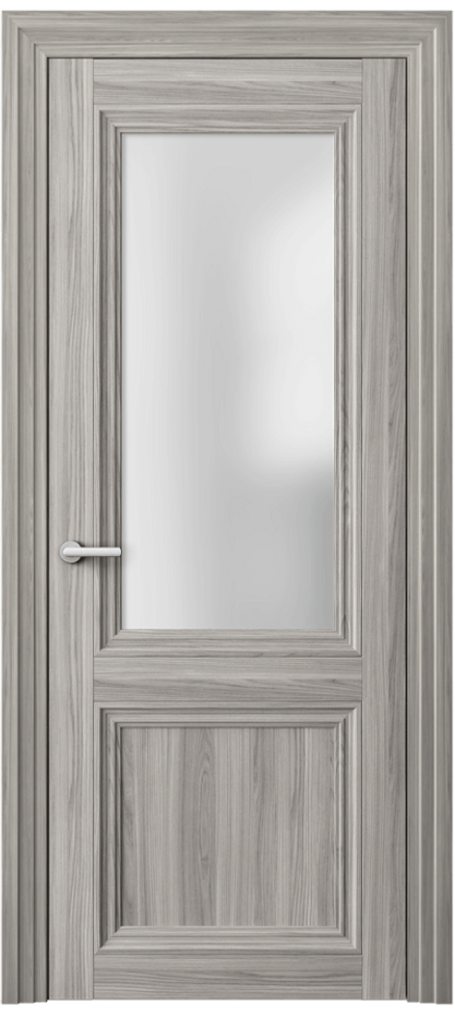 Межкомнатная дверь Центро 2524 Имбирный ясень Сатинированное стекло Цена 53520 ₽ | Volhovec