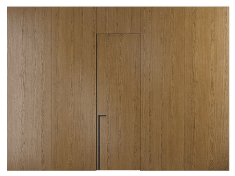 Панели для отделки стен Стеновая панель в древесной отделке Дуб янтарный. Цвет Дуб янтарный. Материал Шпон ценных пород. Коллекция Древесные отделки. Картинка.