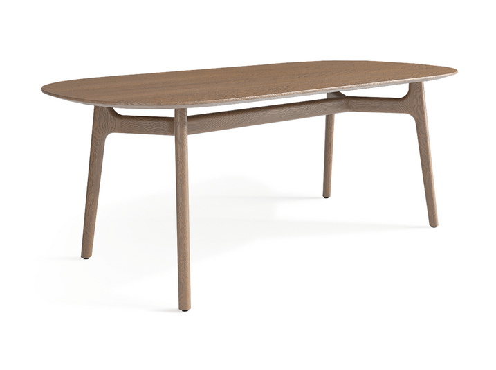 Мебель Стол Примо обеденный на 6 персон 200×95 см. Цвет Дуб туманный матовый. Материал Массив дуба матовый. Коллекция Стол Примо обеденный на 6 персон 200×95 см. Картинка.