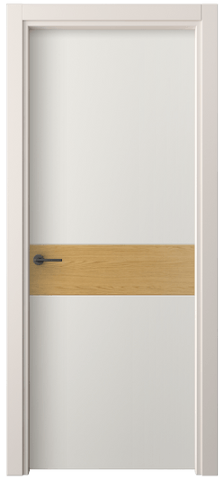 Дверь межкомнатная 4221 ПЭБЛ. Цвет ПЭТ белоснежный. Материал ПЭТ. Коллекция Фридом. Картинка.