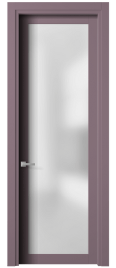 Дверь межкомнатная 2102 - planum Пастельно-фиолетовый RAL 4009. Цвет RAL Пастельно-фиолетовый RAL 4009. Материал Гладкая эмаль. Коллекция Планум. Картинка.