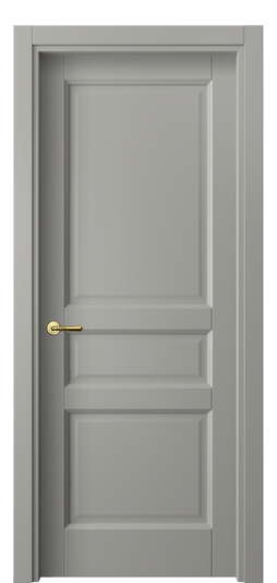 Дверь межкомнатная 1431 МНСР. Цвет Матовый нейтральный серый. Материал Гладкая эмаль. Коллекция Галант. Картинка.