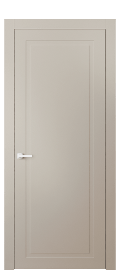 Дверь межкомнатная АКП 8001 МСБЖ Матовый светло-бежевый. Цвет Матовый светло-бежевый. Материал Гладкая эмаль. Коллекция Нео Классик. Картинка.