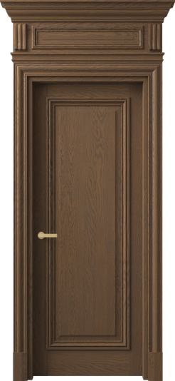 Дверь межкомнатная 7301 ДТМ.М. Цвет Дуб туманный матовый. Материал Массив дуба матовый. Коллекция Антик. Картинка.