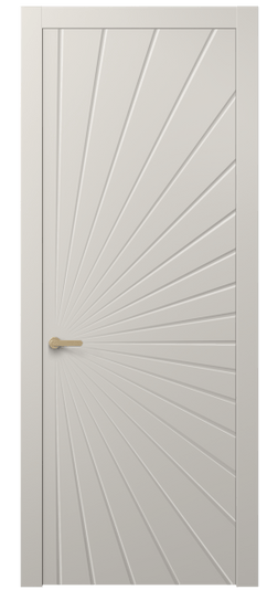 Дверь межкомнатная 8649 МОС . Цвет Матовый облачно-серый. Материал Гладкая эмаль. Коллекция Альба. Картинка.