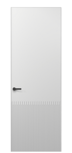 Дверь межкомнатная АКП 8626 ГРН. Цвет Грунт под покраску. Материал Грунт под покраску. Коллекция Дюна. Картинка.