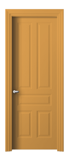 Дверь межкомнатная 8531 Пастельно-жёлтый RAL 1034. Цвет RAL Пастельно-жёлтый RAL 1034. Материал Гладкая эмаль. Коллекция Эссе. Картинка.
