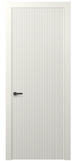 Дверь межкомнатная 8641 МЖМ . Цвет Матовый жемчужный. Материал Гладкая эмаль. Коллекция Альба. Картинка.