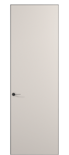 Дверь межкомнатная АКУ 0010 ПЭТБ. Цвет ПЭТ тёплый-белый. Материал ПЭТ. Коллекция Планум Про. Картинка.