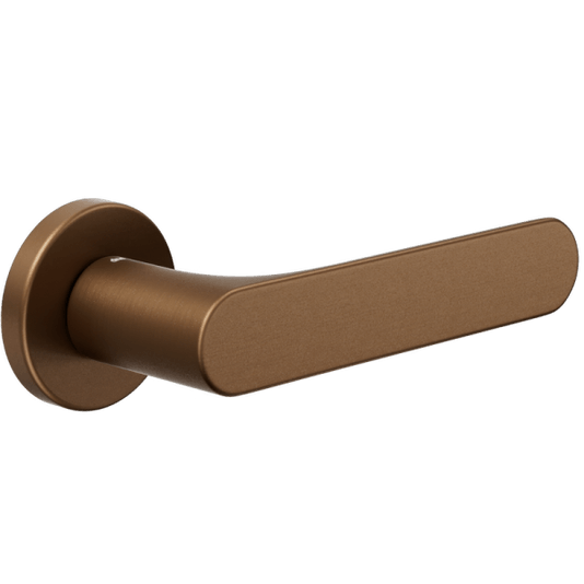 Ручки для дверей Ручка дверная Спот. Цвет Бронза. Коллекция Спот. Картинка.